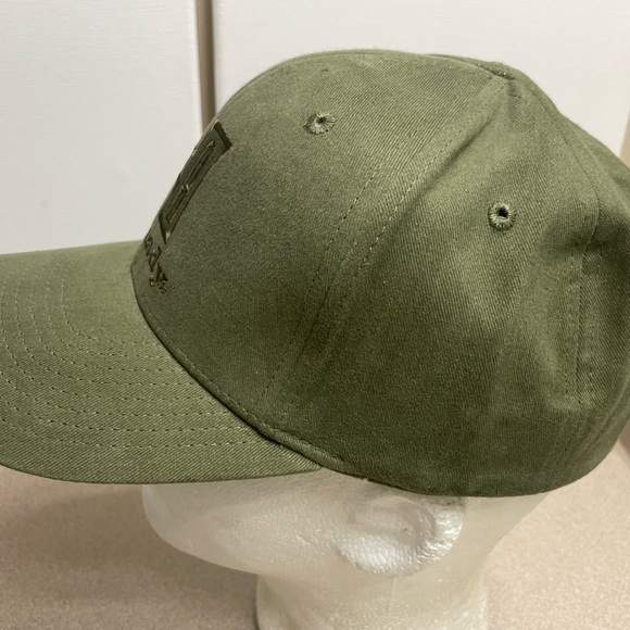 Hornaday Hat Cap Strap Back Fatigue Green Logo Ammunition Outdoor Adult Mens - Picture 3 of 7